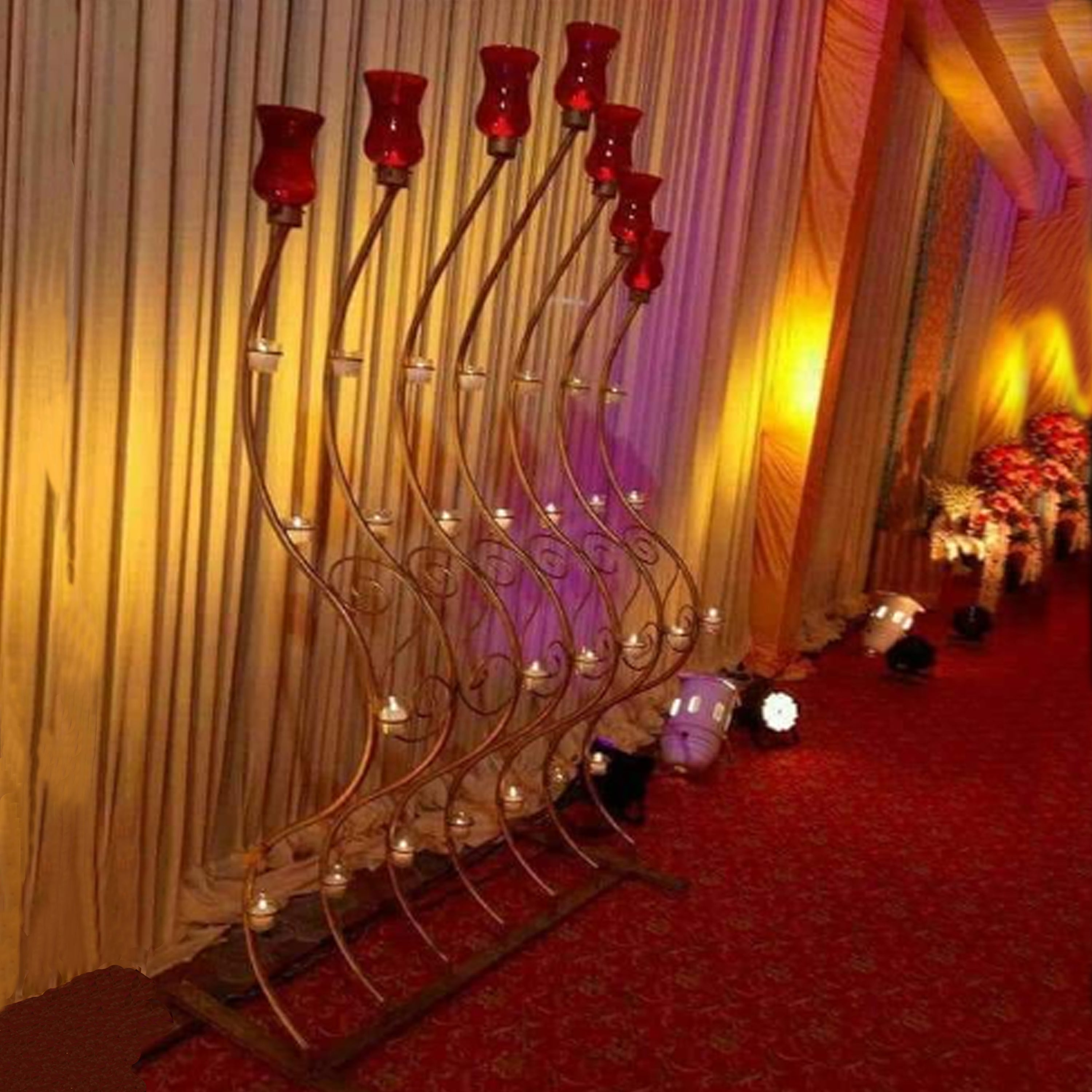 SEVEN STICK 28 CANDEL LIGHT STAND