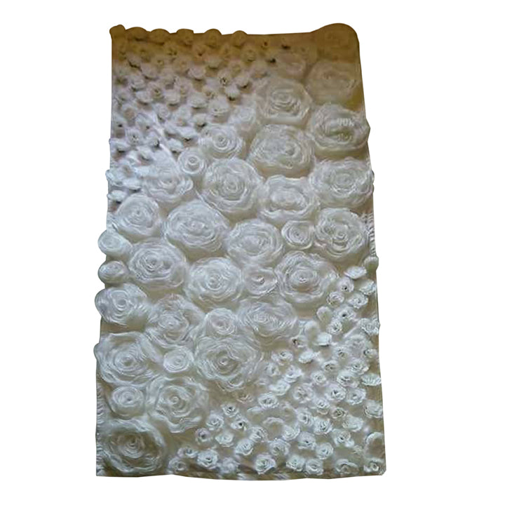 CLOTH ROSE BIG AND SMALL FLOWER PANEL
