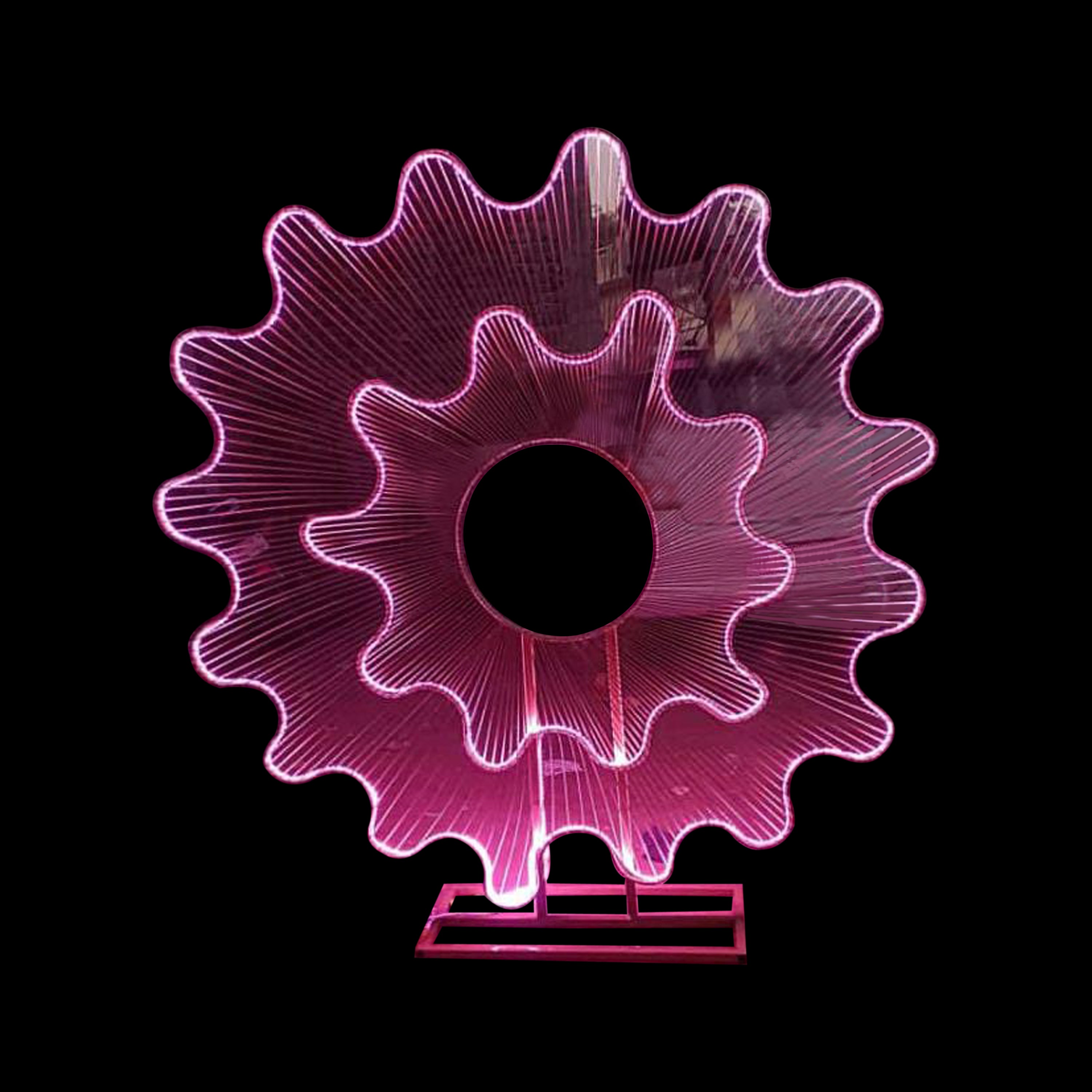 Selfy LED Light Stand Rani Colour