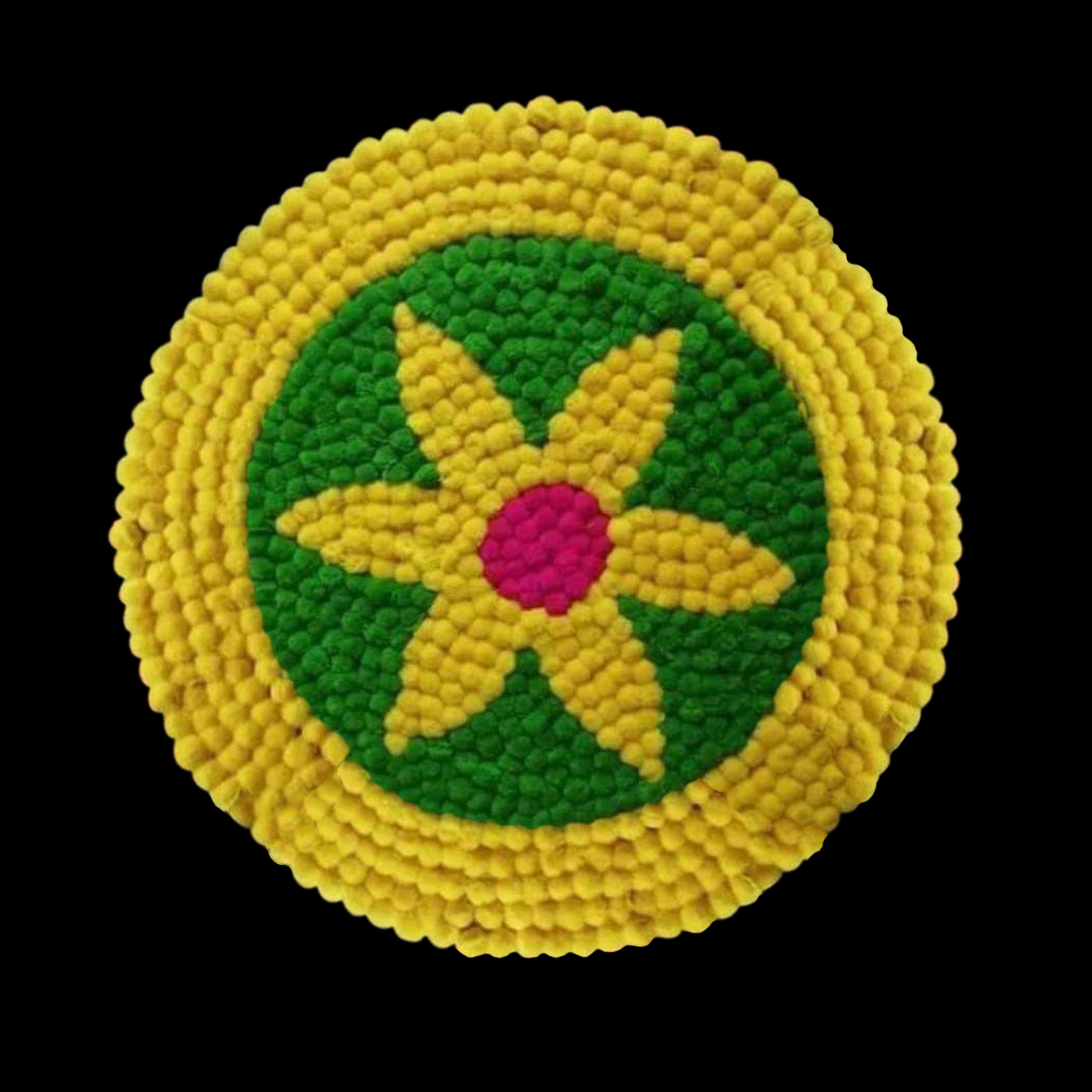 Pum Pum Ring Rangoli Design